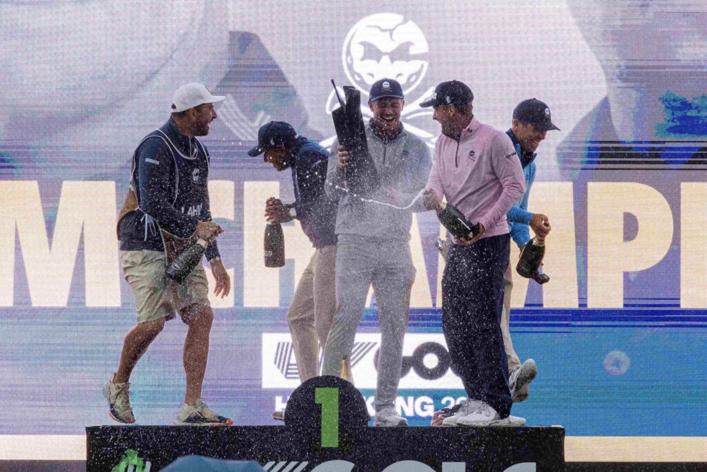 Crushers GC won their second team title of the season at LIV Golf Hong Kong. 