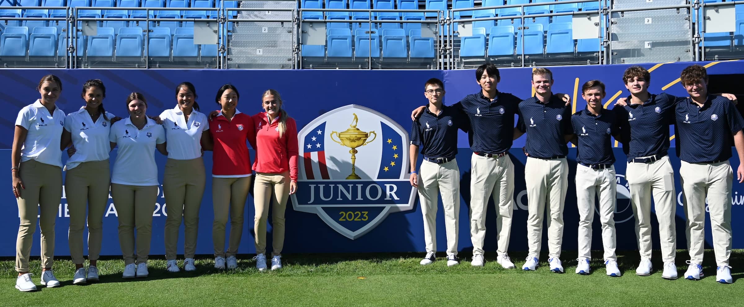 Junior Ryder Cup golfers 2023