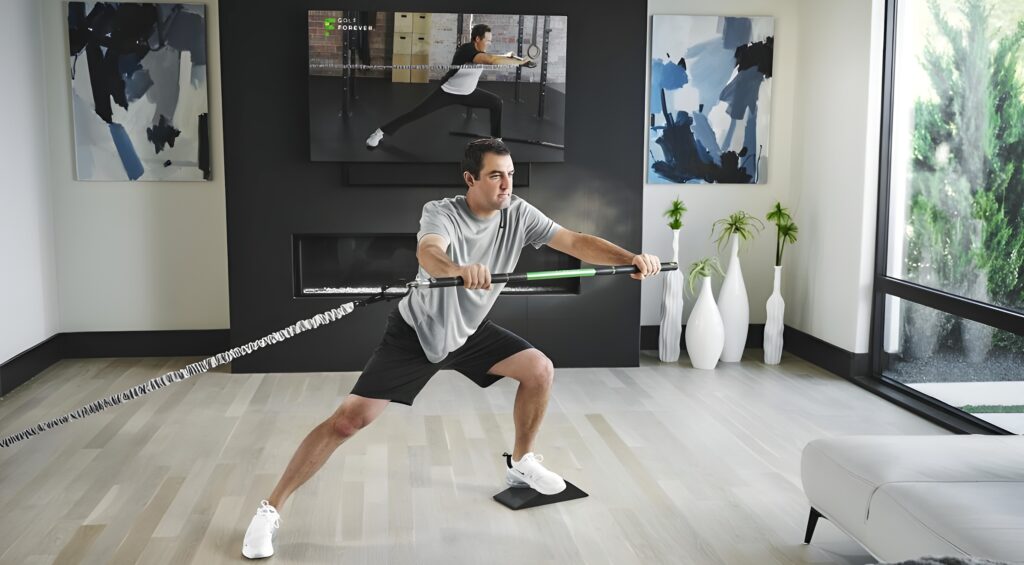 Scottie Scheffler using the-GolfForever Swing System