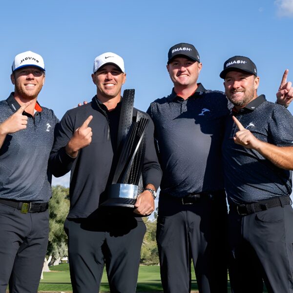 Smash GC celebrates LIV Golf Las Vegas Team Title