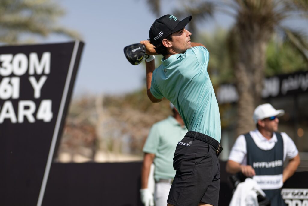 Torque GC Captain Joaquín Niemann is one shot back following round one of LIV Golf Jeddah. 