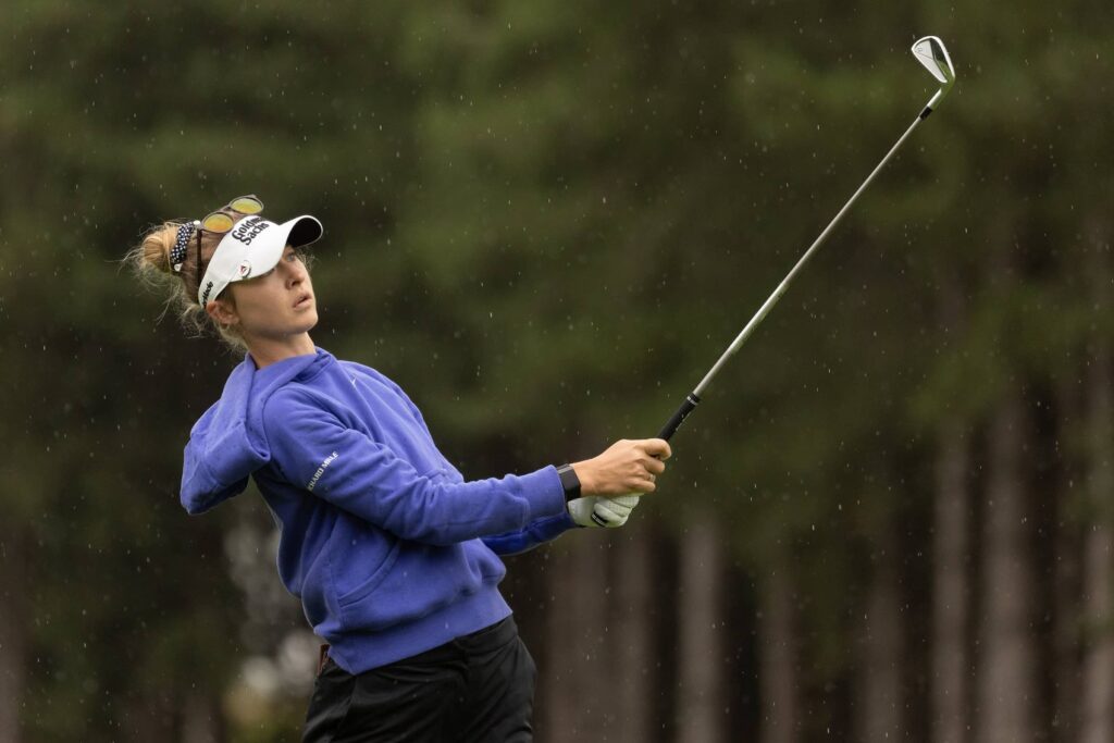 World number two Nelly Korda co-leader after round one at ATS-London