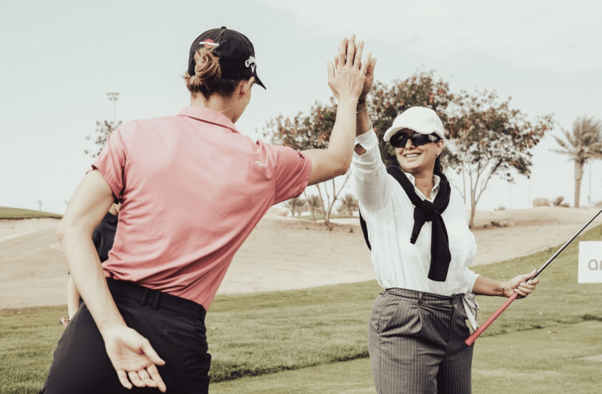 Saudi Women Golfers Make History at Aramco Saudi…