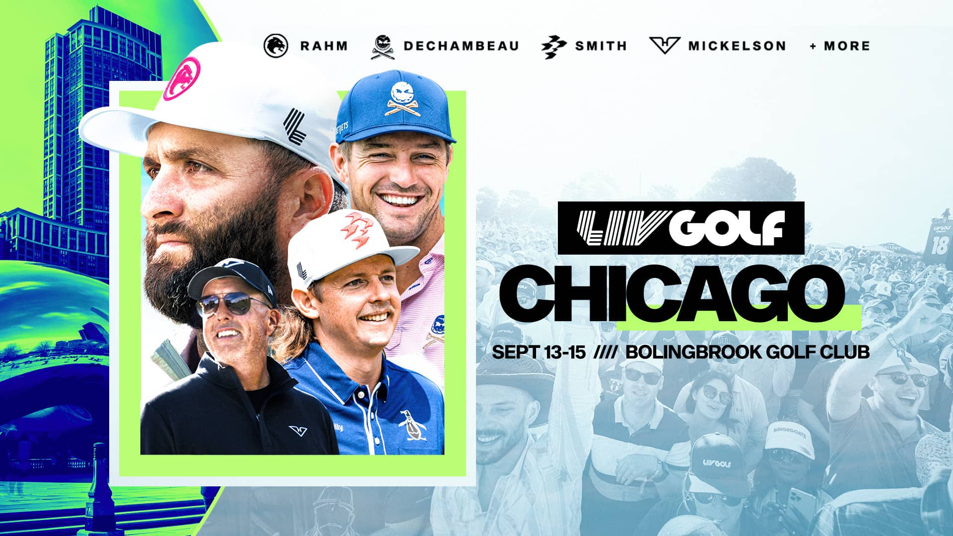 LIV Golf Chicago Poster