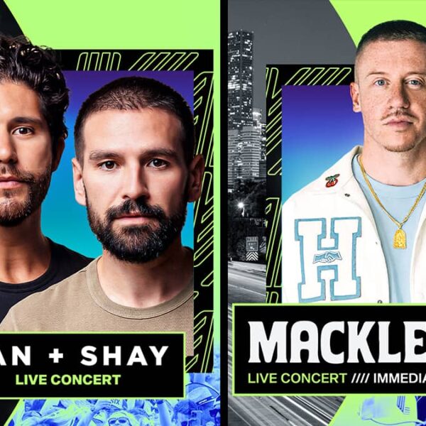 LIV Golf Macklemore and Dan + Shay poster