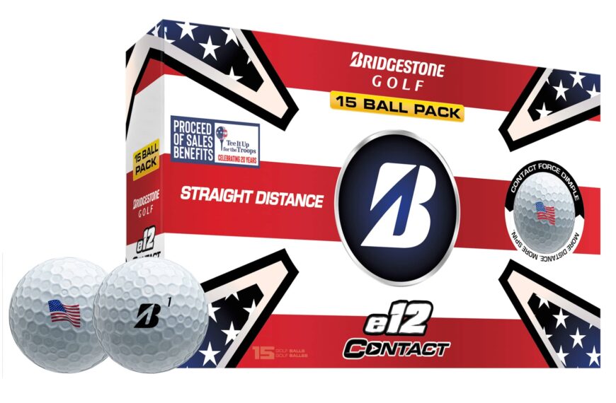 Bridgestone Golf Limited Edition e12 CONTACT Patriot Pack