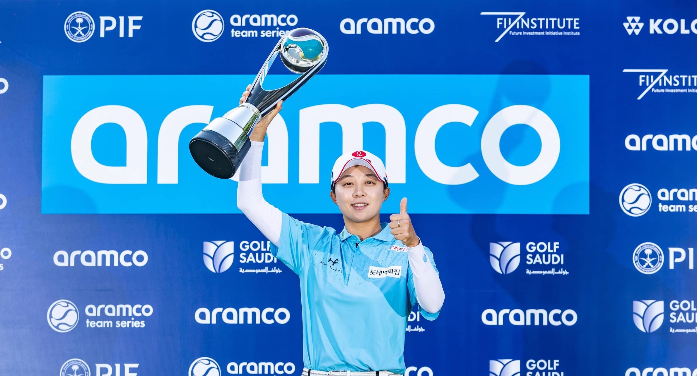 Hyo-Joo Kim Korea winner 2024 aramco team series