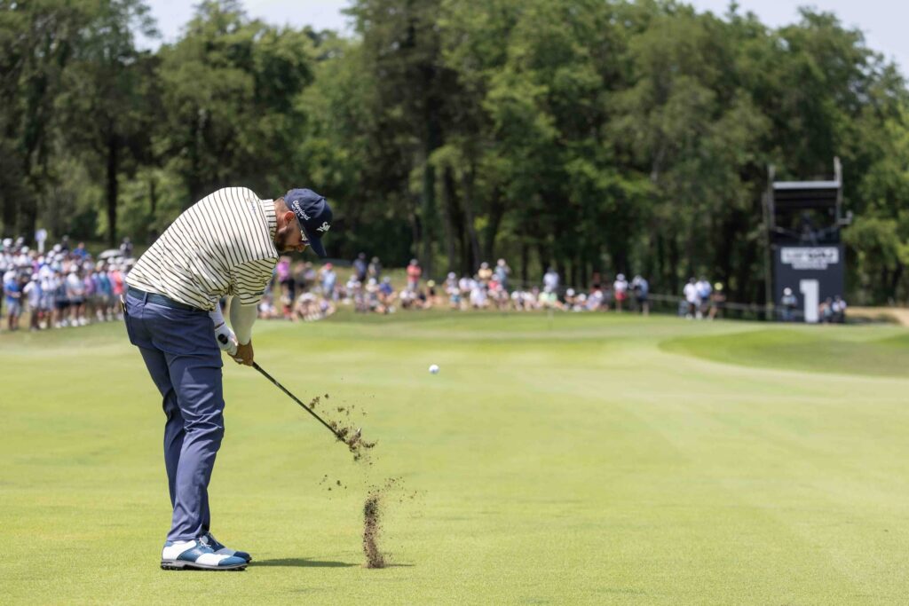 Crushers GC Reserve John Catlin is in solo second following round two of LIV Golf Nashville. © Jon Ferrey/LIV Golf