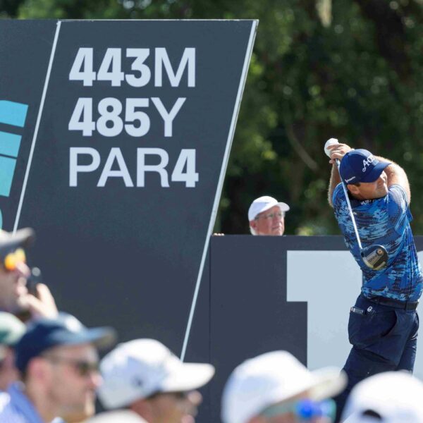 Patrick Reed of 4Aces GC is one shot back heading into the final round of LIV Golf Houston