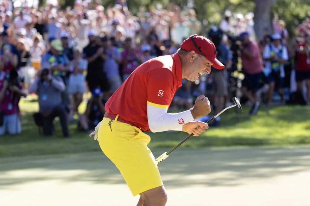 First place individual champion Captain Sergio Garcia of Fireballs GC