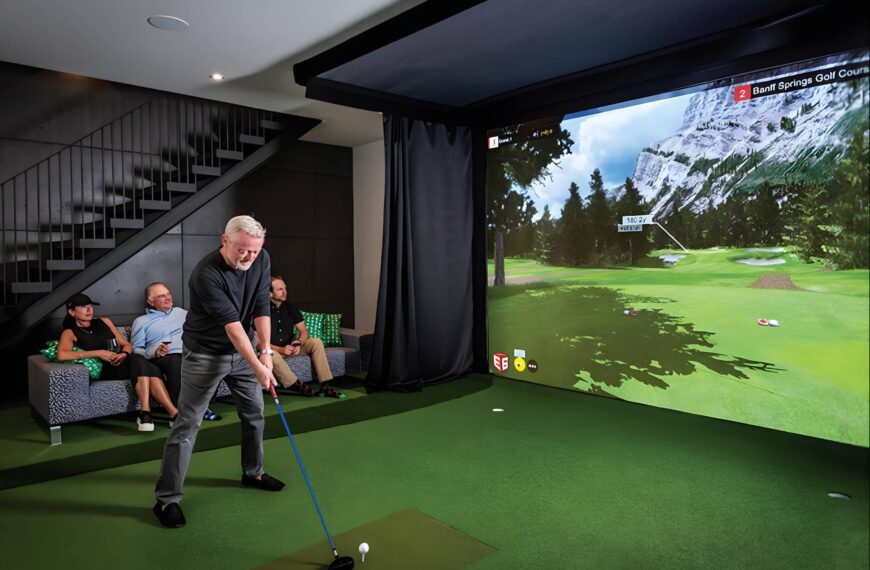 Golfer on The Golf Shop Simulator