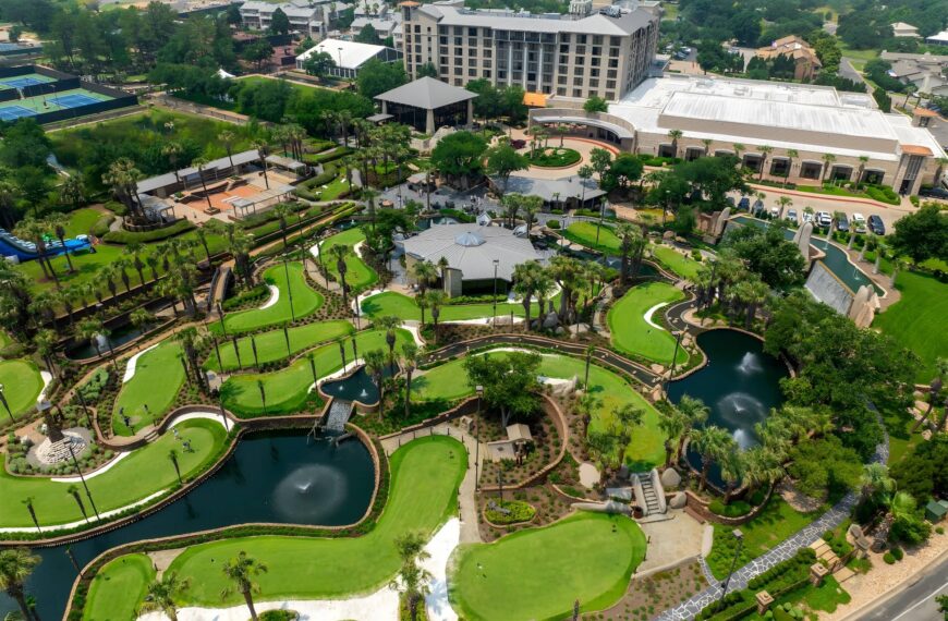 Horseshoe Bay Resort Aerial