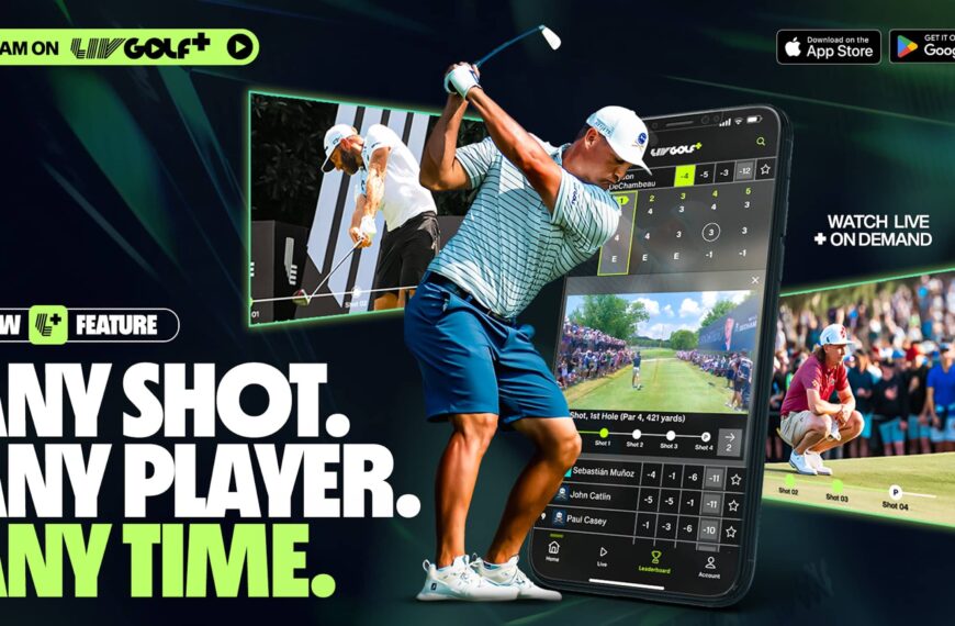 LIV Golf’s “Any Shot, Any Time” Broadcast Feature…