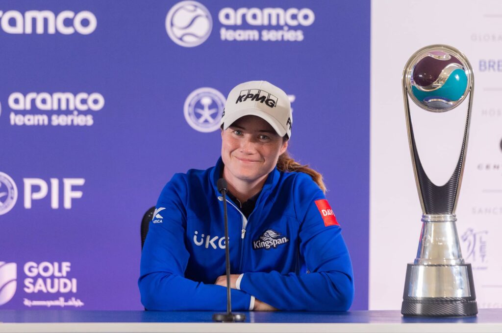 Leona Maguire ats press conference