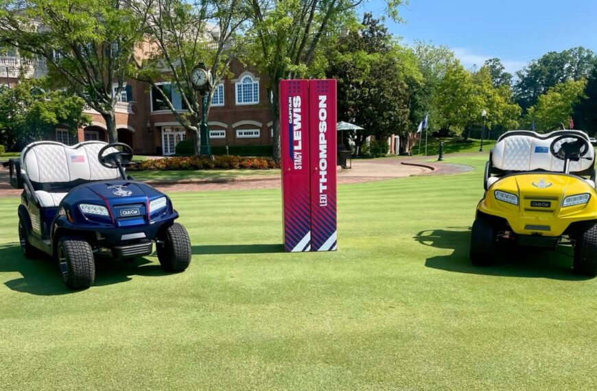 Solheim 2024 Golf Buggies