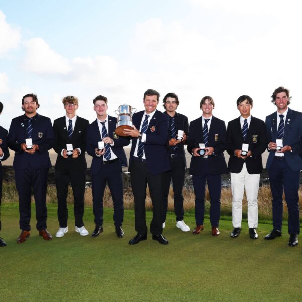 The Continent of Europe won the St Andrews Trophy at Royal Porthcawl in Wales.