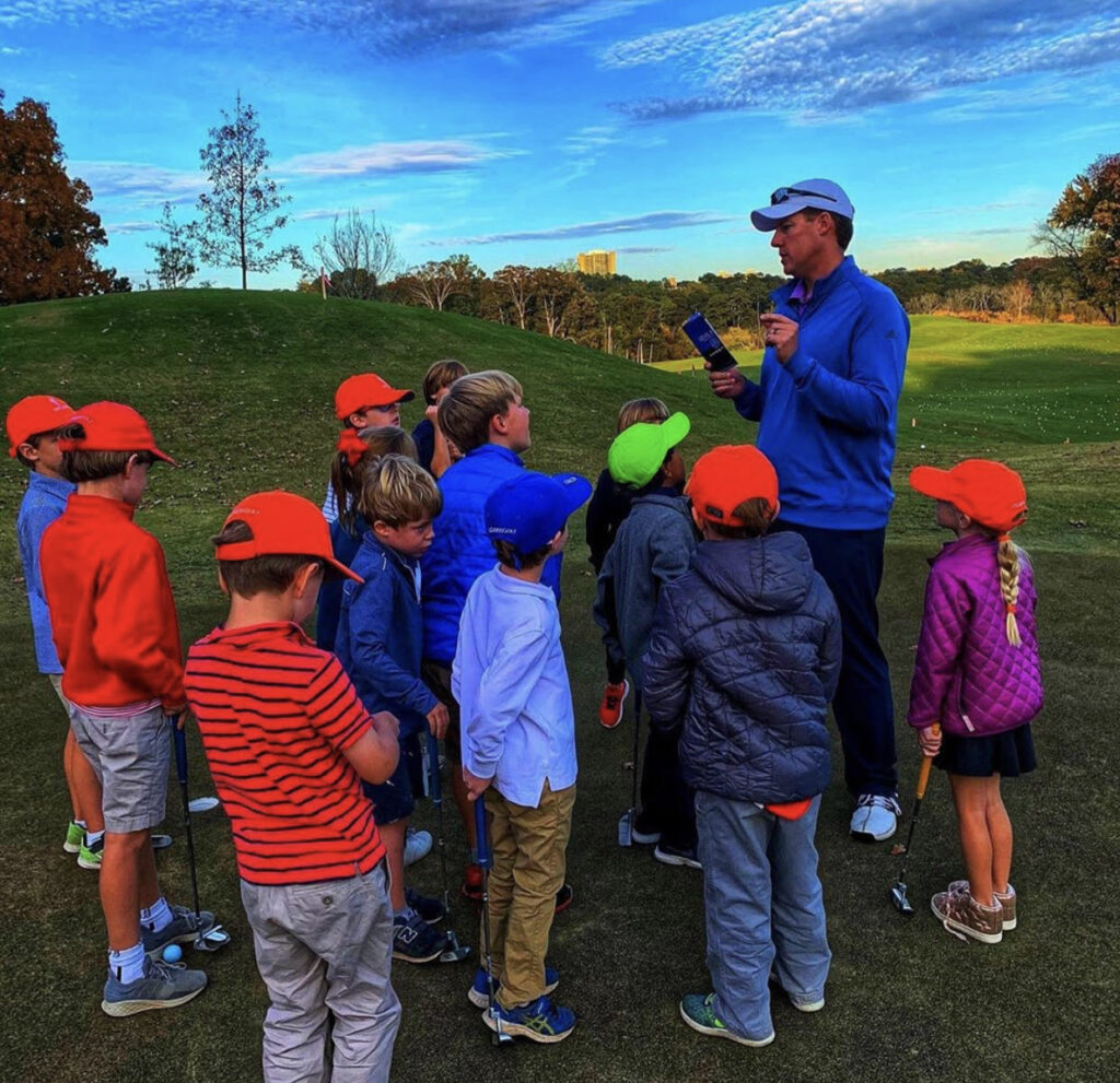 Bobby-Jones-Golf-Course-Youngsters-Speak-With-Coach