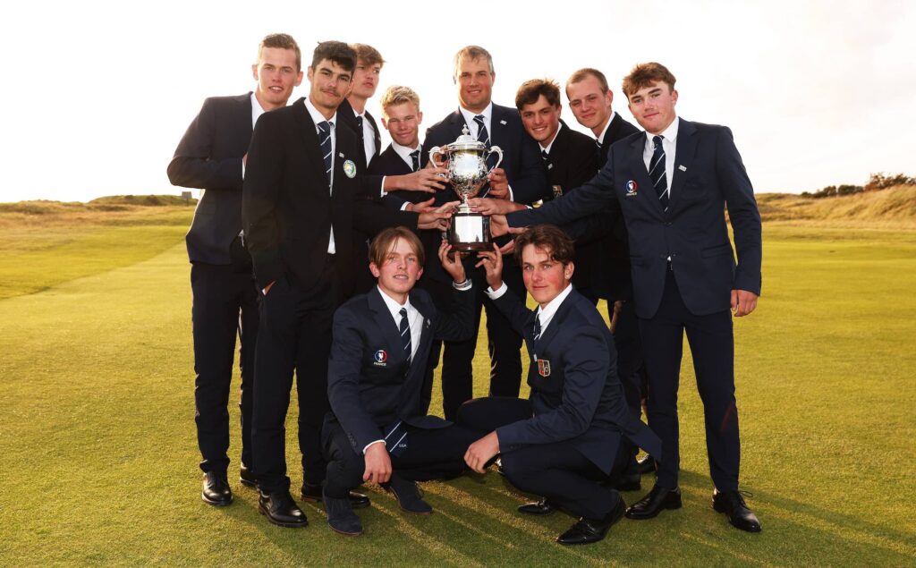 Continent of Europe’s men Junior Vagliano Trophy Winners