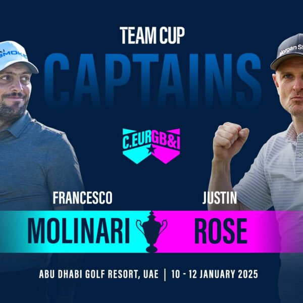 Francesco Molinari and Justin Rose to Lead Teams…