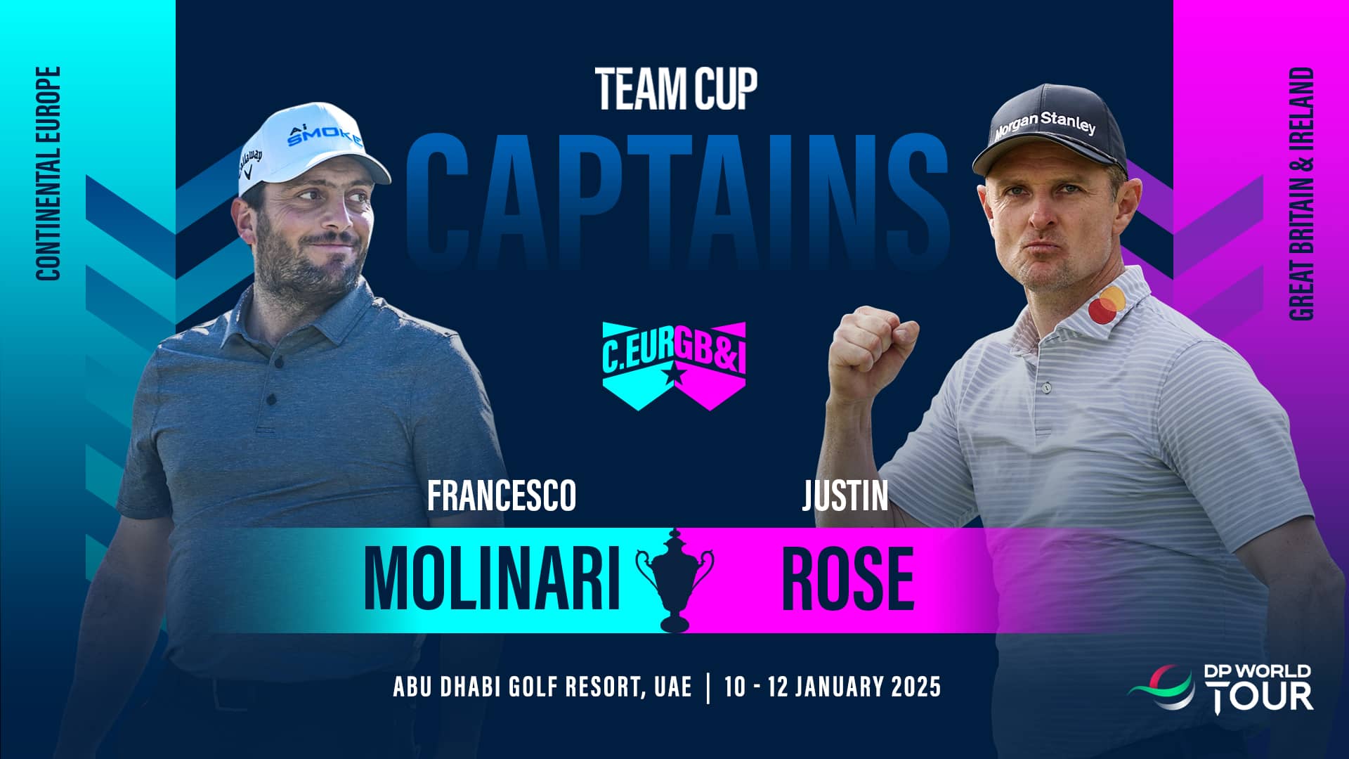 Francesco Molinari and Justin Rose