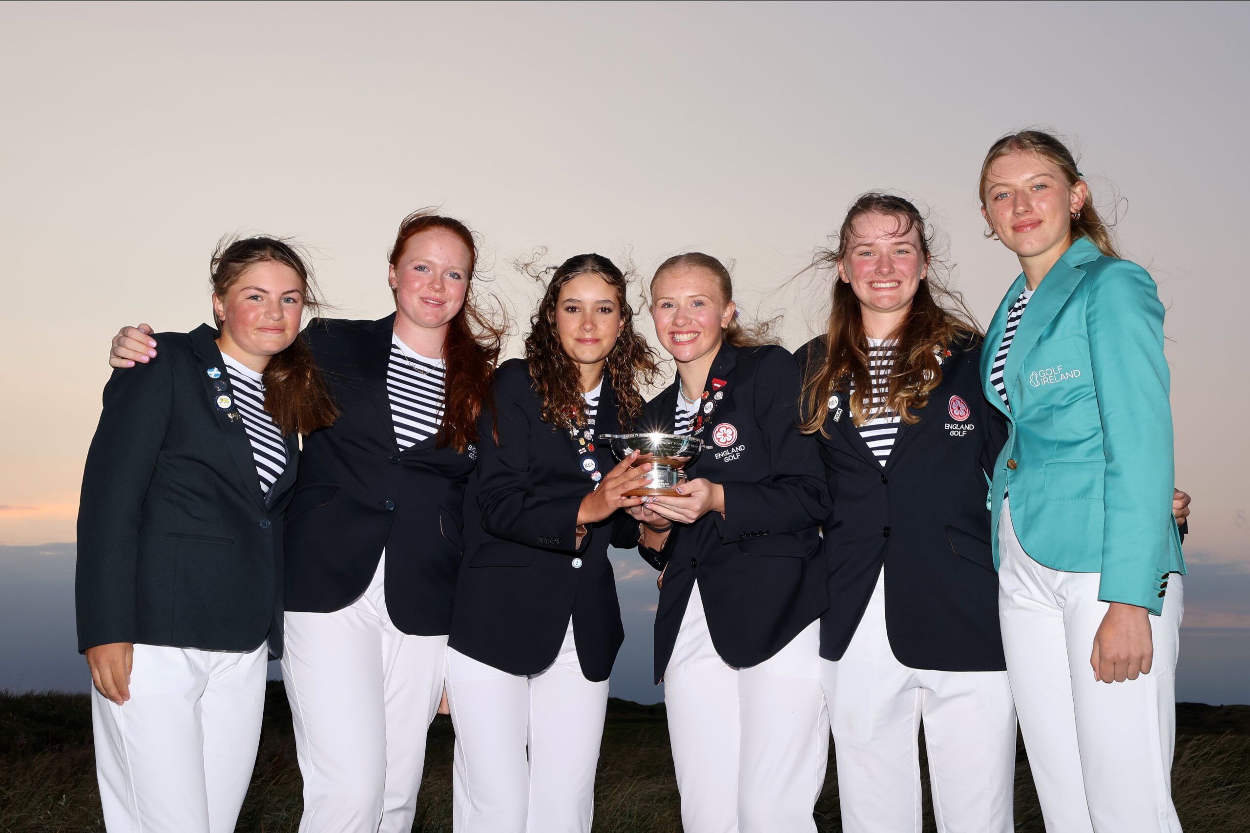 GB&I Girls Junior Vagliano Trophy Winners