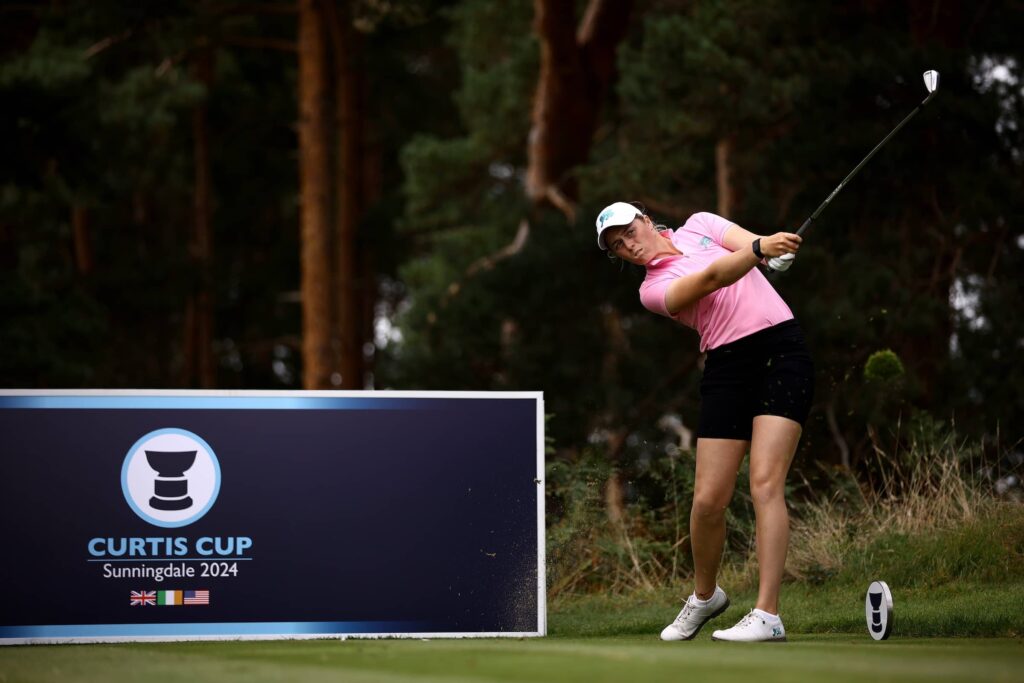 Great Britain and Ireland’s Hannah Darling is relishing the 43rd Curtis Cup Match at Sunningdale