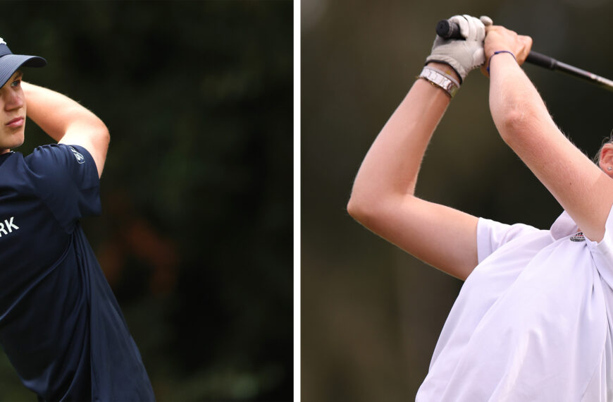 Manon Petitcolas And Mads Heller Top Stroke Play…