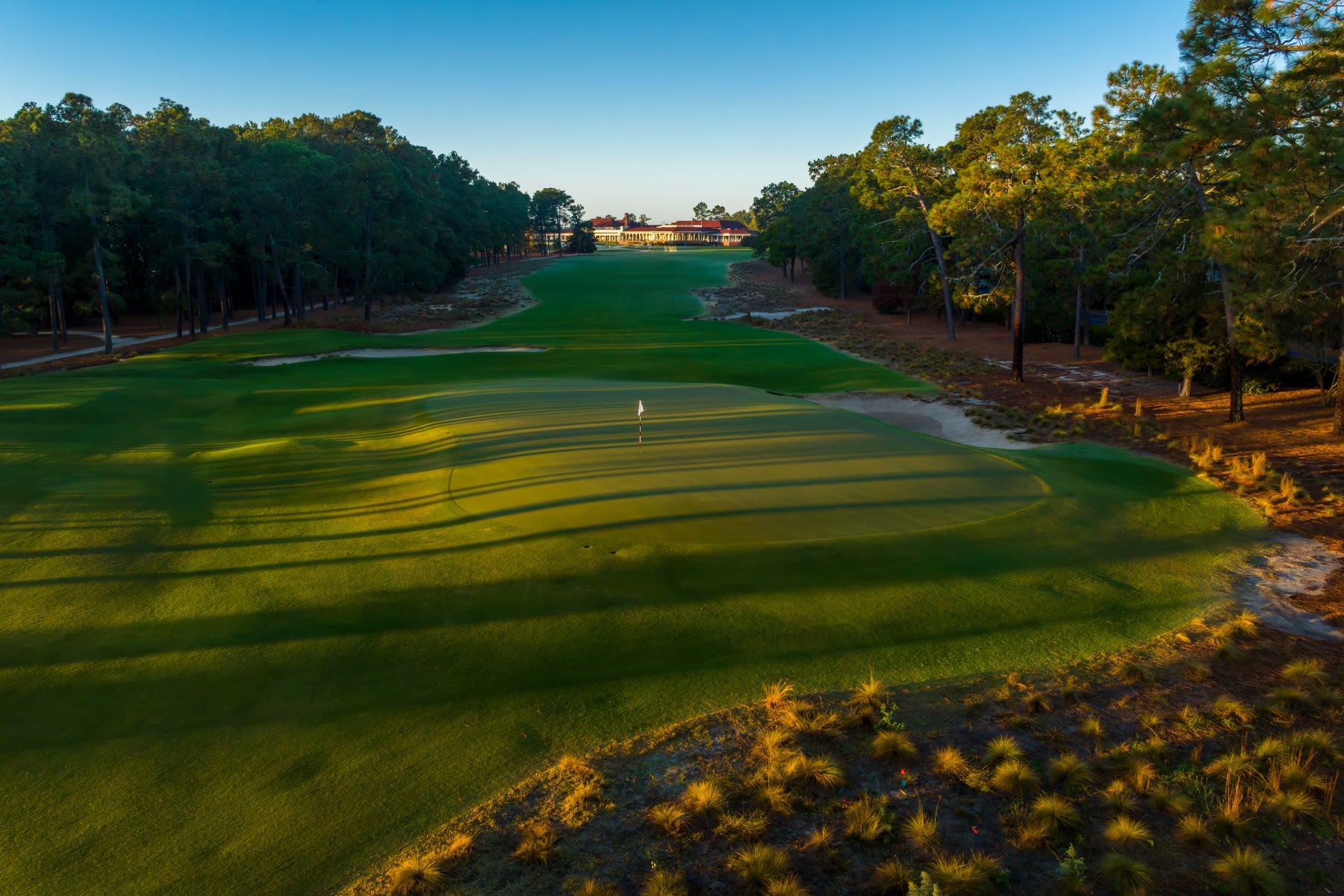 The first hole at No. 2