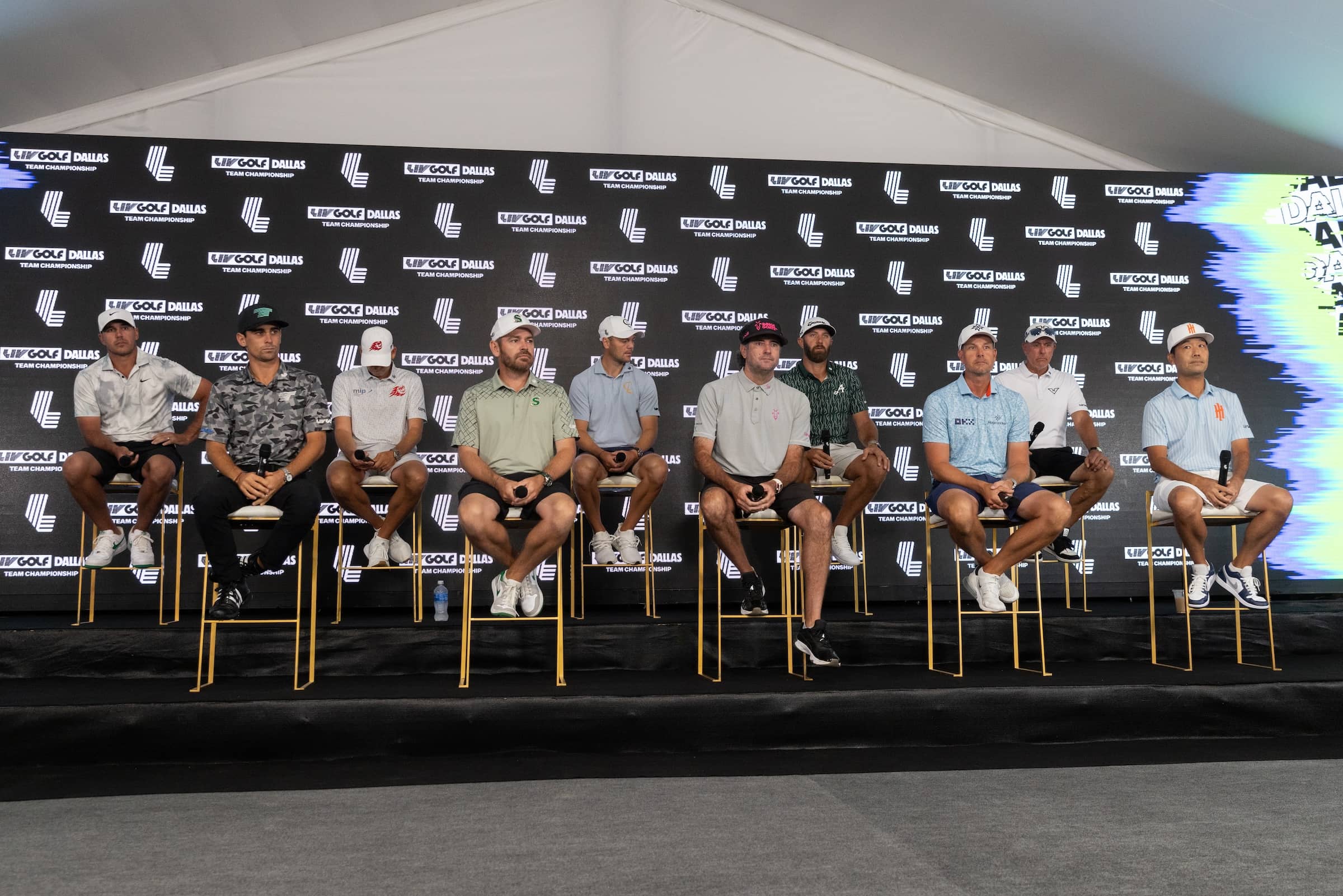 LIV Golf Captains Selections press conference