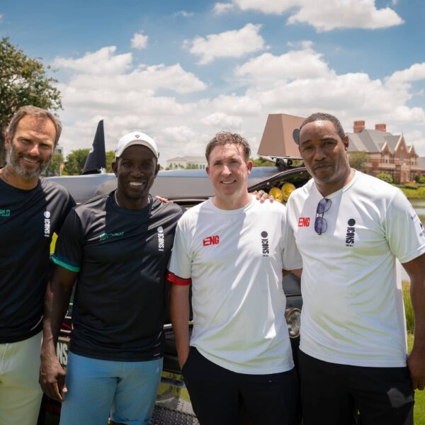 Patrik Berger, Dwight Yorke, Robbie Fowler and Paul Ince