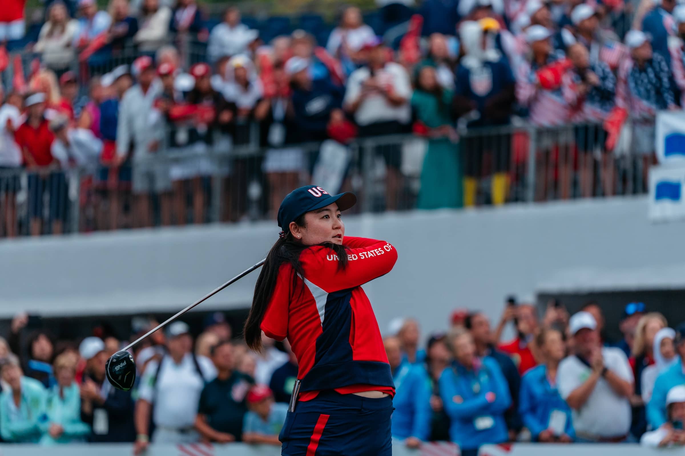 Team USA Takes Commanding Lead in Solheim Cup's Opening Day