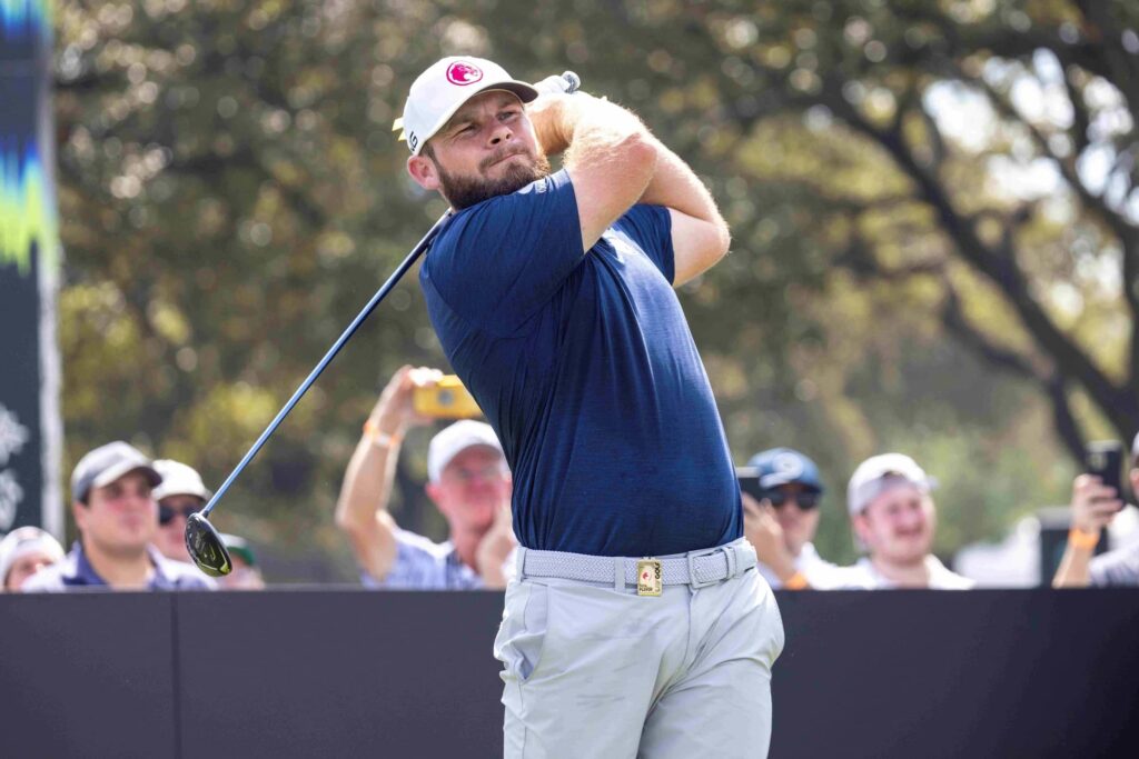 Tyrrell Hatton of Legion XIII beat Hyflyers GC's Andy Ogletree 5 & 4 during the semifinals on Saturday. 