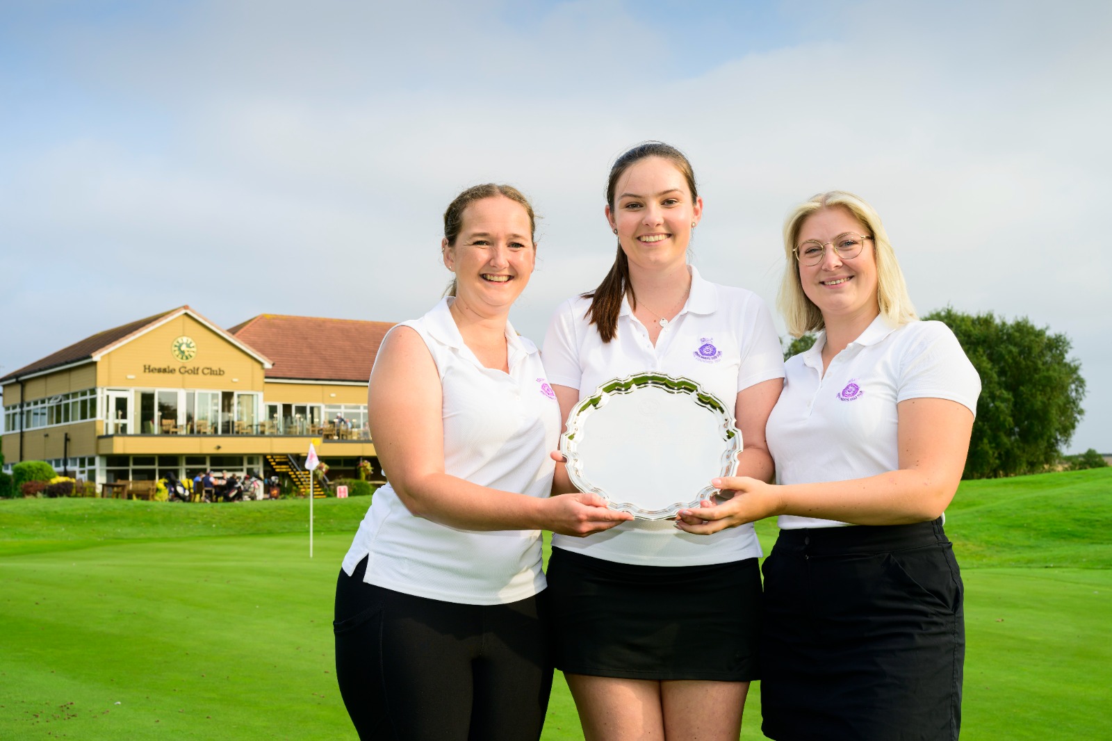 Lily Walker (left), Georgina Carter (middle) and Aimee Paterson (right)