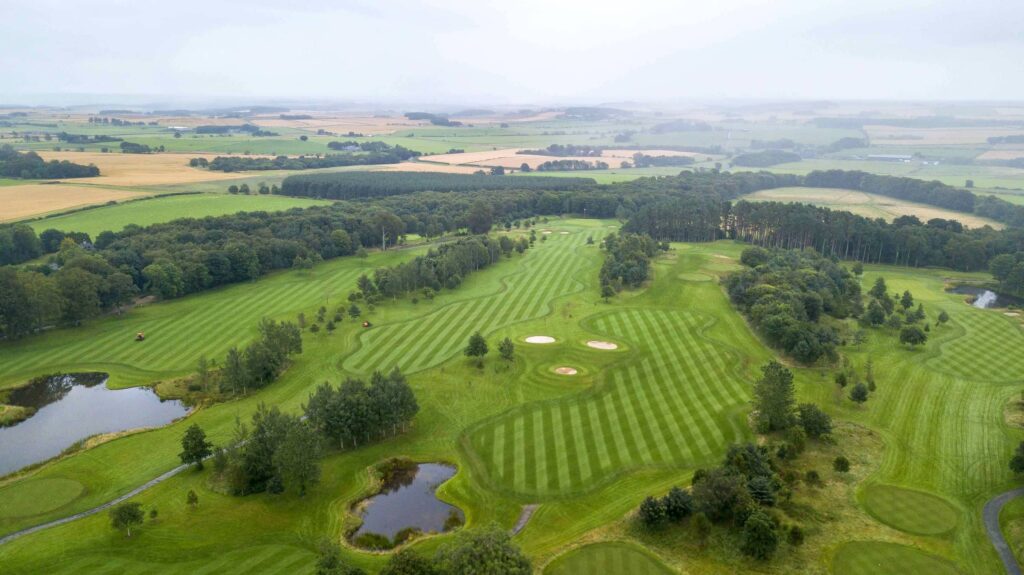 Aerial shot of Knights GC