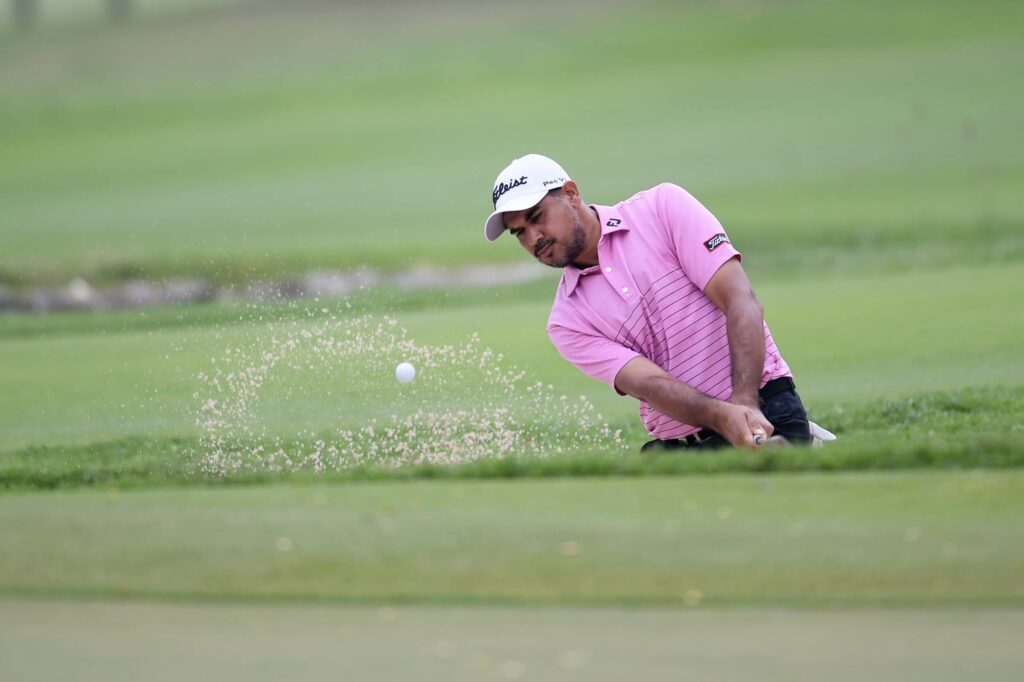 Gaganjeet Bhullar pictured at the Black Mountain Championship at Black Mountain Golf Club in Hua Hin, Thailand