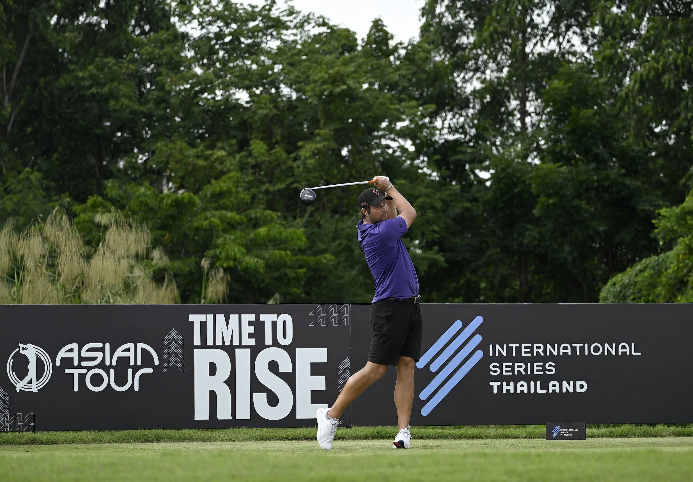 Peter Uihlein pictured at Thai Country Club for International Series Thailand, the sixth of 10 events on The International Series in 2024.