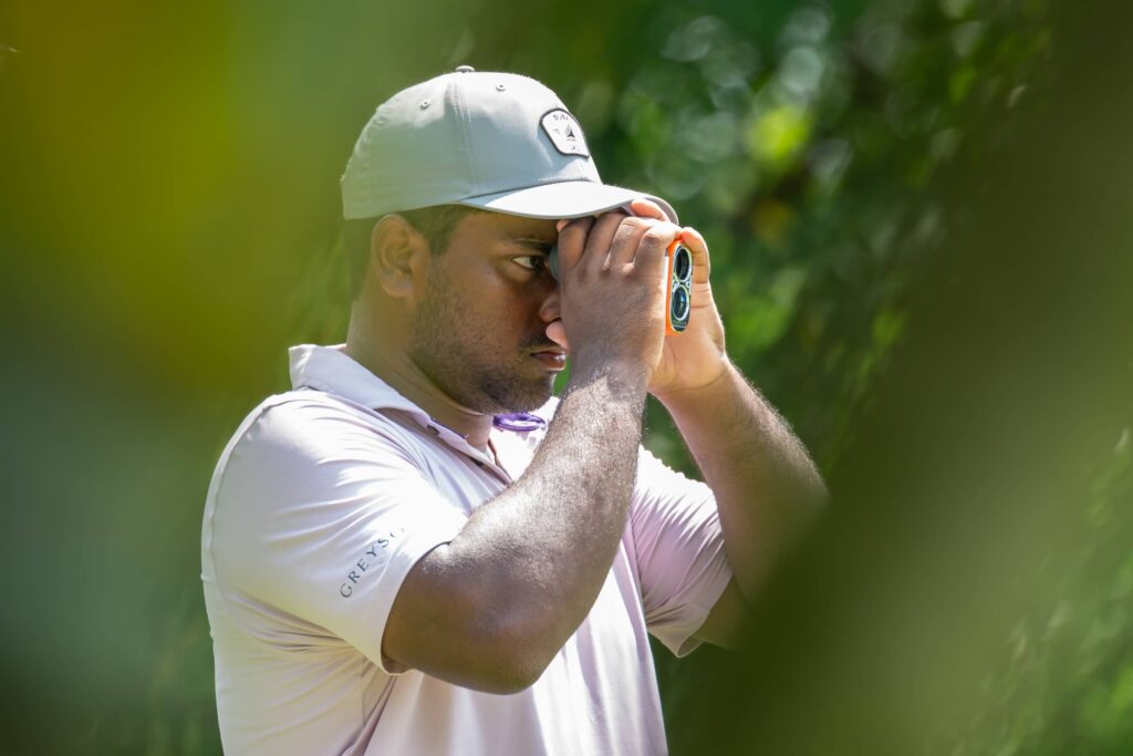 Rayhan Thomas pictured at Thai Country Club for International Series Thailand, the sixth of 10 events on The International Series in 2024.