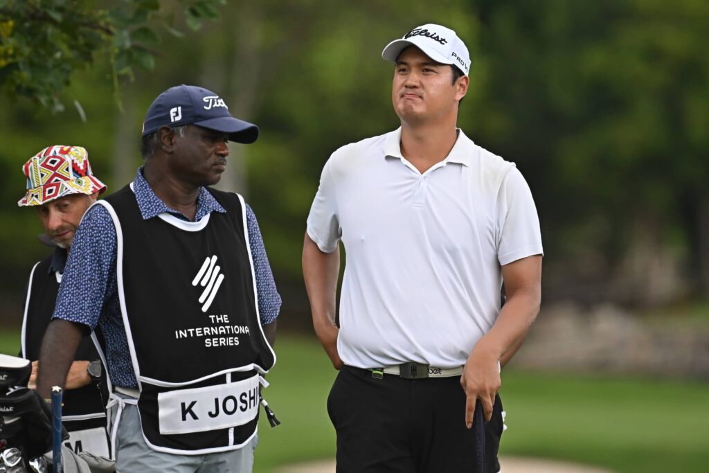 Sihwan Kim pictured at Thai Country Club in the build up to International Series Thailand, the sixth of 10 events on The International Series schedule in 2024