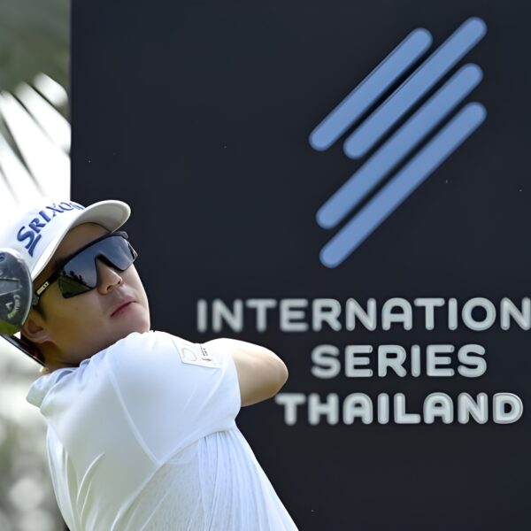 Suteepat Prateeptienchai pictured at Thai Country Club ahead of International Series Thailand, the sixth of 10 events on The International Series schedule