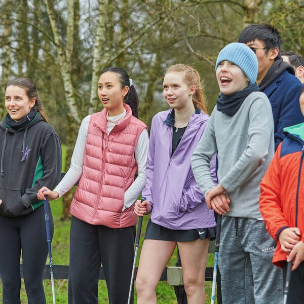 Youngsters enjoying golf with England Golf