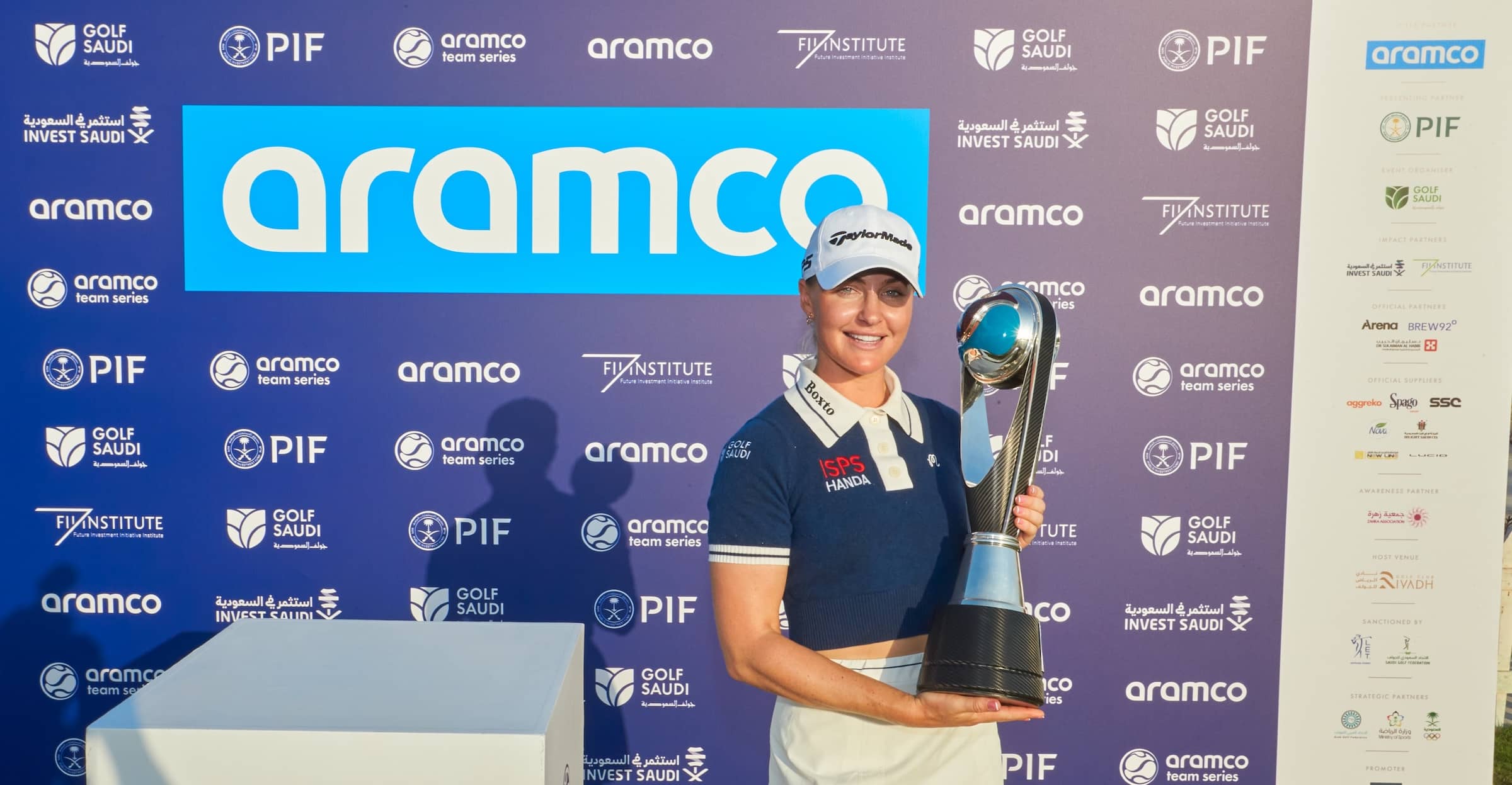 ATS RIYADH Charley Hull Winner