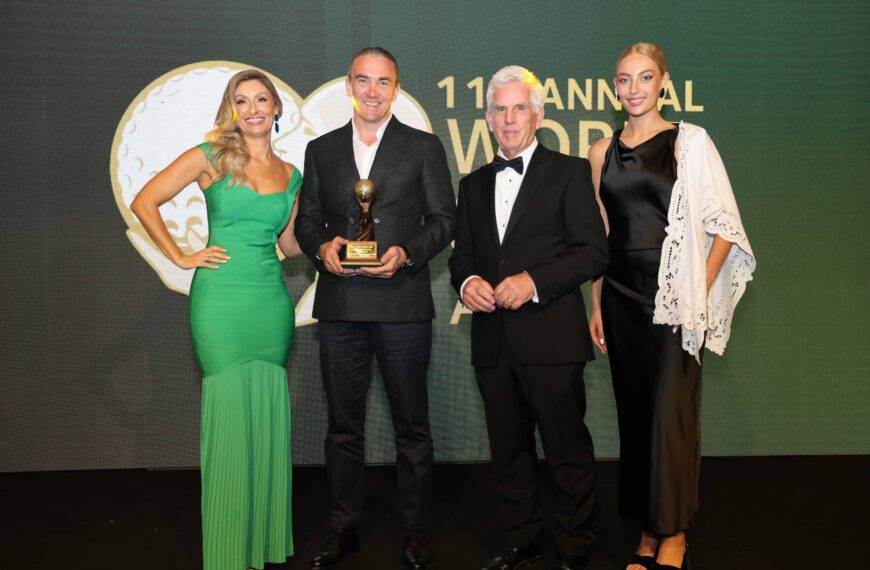 DubaiGolf_Dubai Golf and Viya Golf Celebrate Success at the World Golf Awards