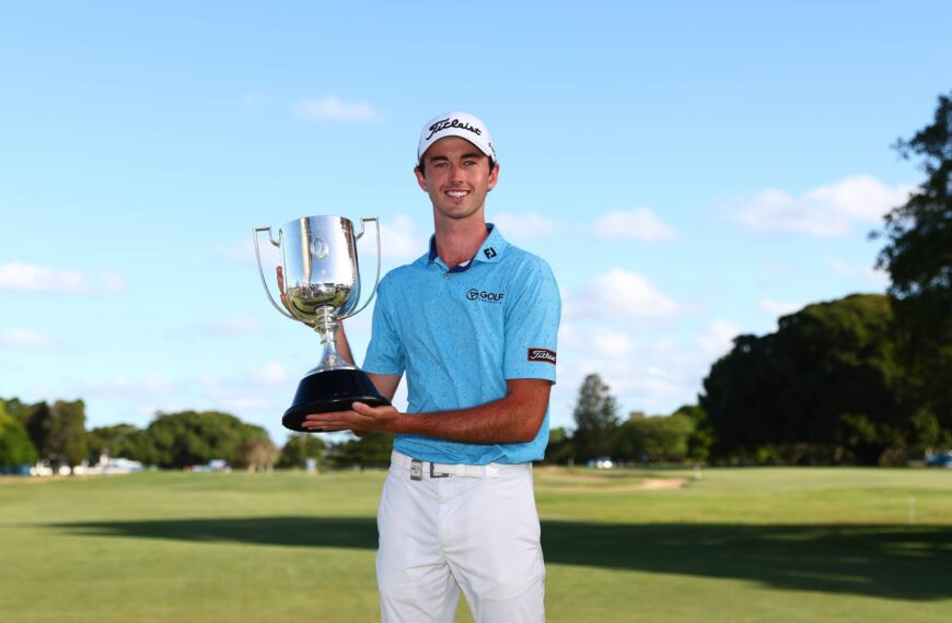 Elvis Smylie Triumphs at BMW Australian PGA Championship,…