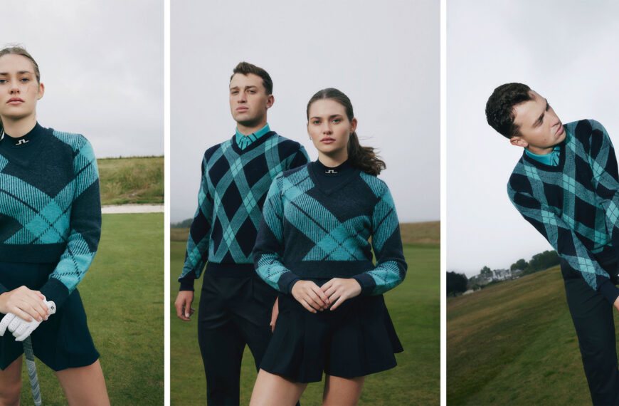 J.Lindeberg and Glenmuir Partnership: Modern Style Meets Scottish Tradition in Exclusive Golf Collection