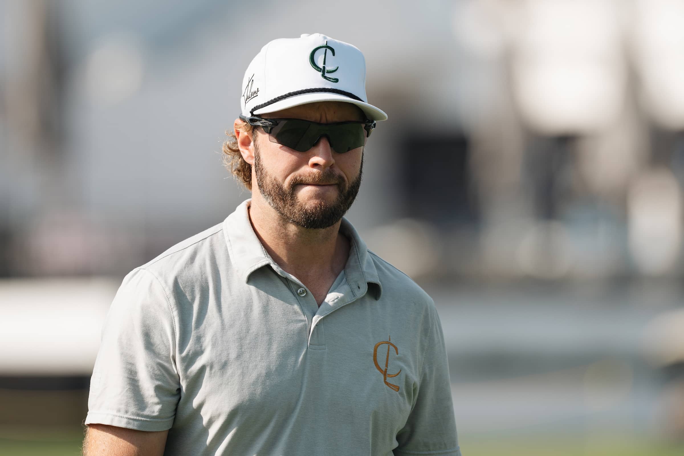 Kalle Samooja pictured at Doha Golf Club during the first round of International Series Qatar, the ninth of 10 events on The International Series in 2024