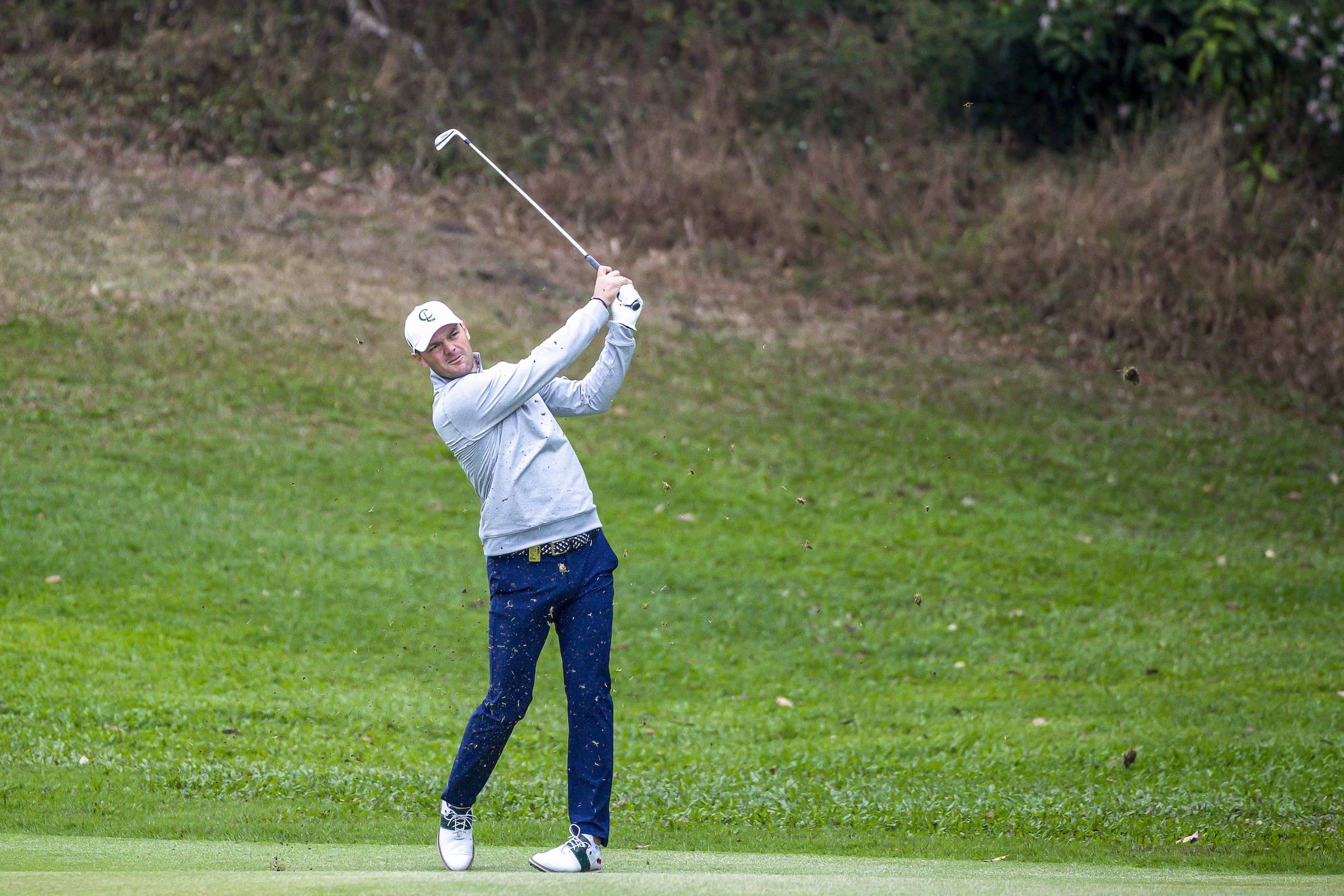 Martin Kaymer Takes a Swing at LIV Golf Hong Kong 2024 at Hong Kong Golf Club