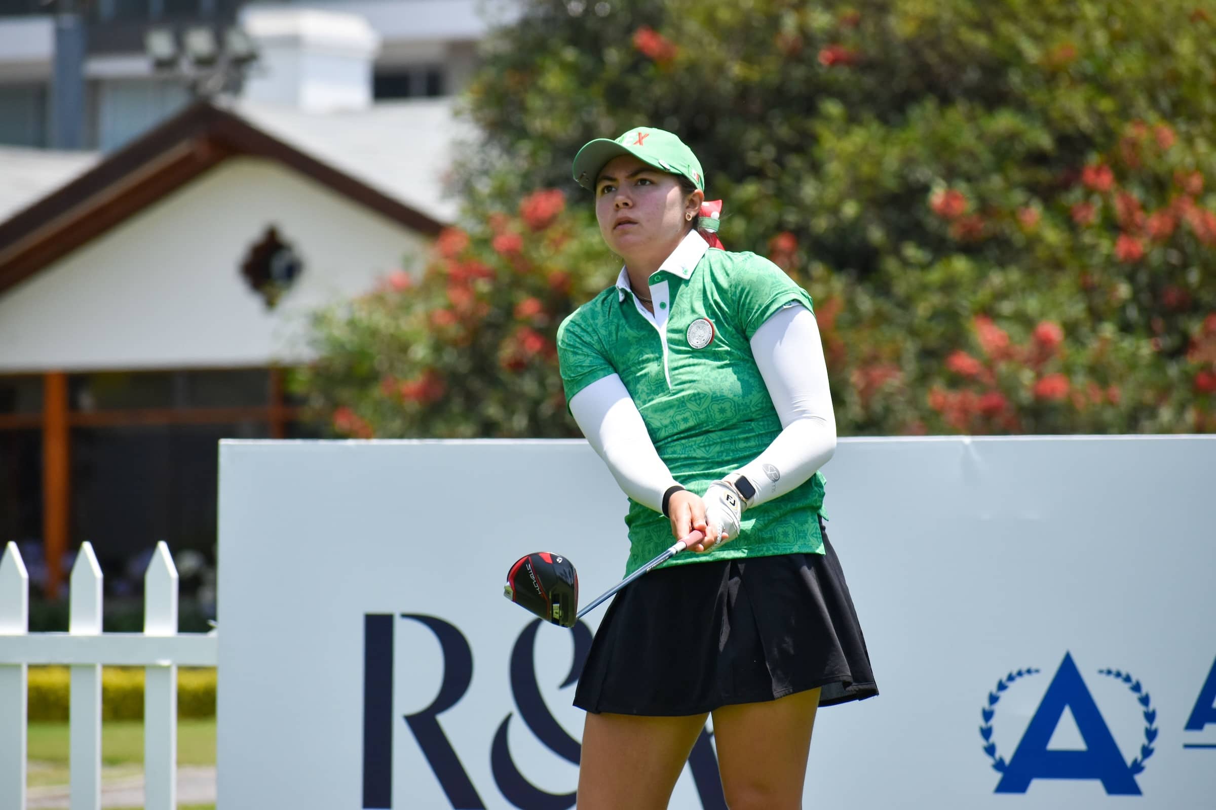 Mexico’s Clarisa Temelo leads the Women’s Amateur Latin America championship on seven-under-par at the halfway stage at Lima Golf Club in Peru