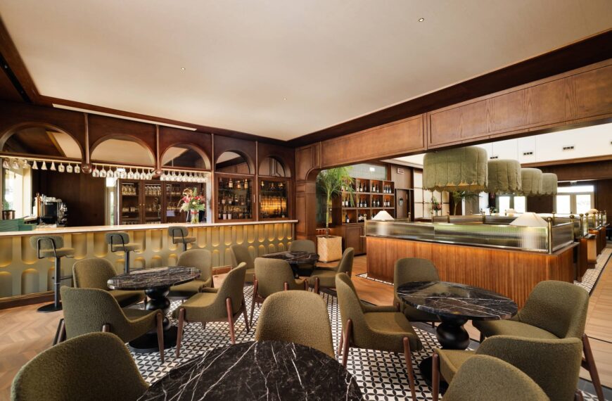 The newly renovated clubhouse at the Old Course, blending classic elegance with modern luxury