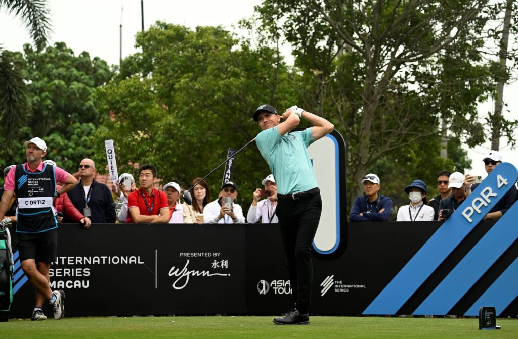 Carlos Ortiz pictured at Macau Golf & Country Club during International Series Macau