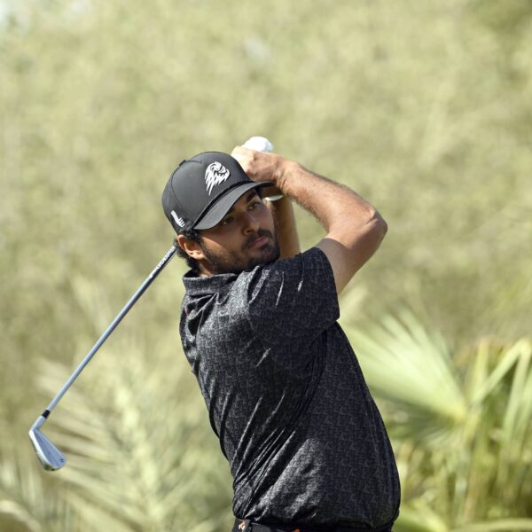 Eugenio Chacarra pictured at DLF Golf and Country Club, during International Series India